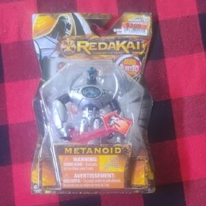 Metanoid Action Figure Red and Silver
